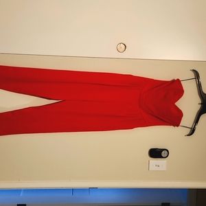 H&M Red Jumpsuit
